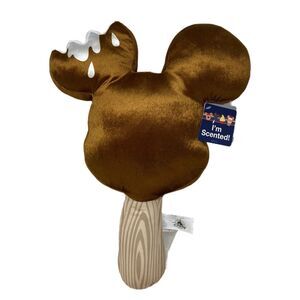 Disney Parks Mickey Mouse Ice Cream Bar Chocolate Scented Pillow Plush 17” Snack